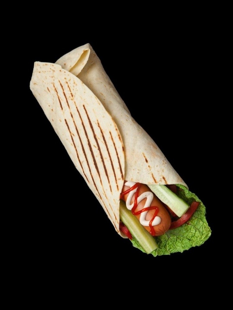 Сосиска в лаваше